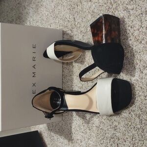 Alex Marie tortoise block heel sandals